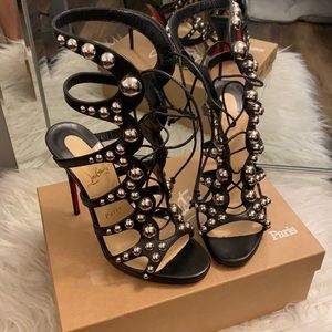 COPY - Christian louboutin gladiator stilettos